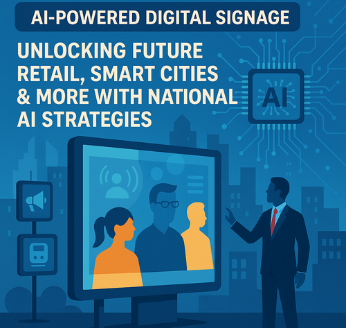 AI-Powered Digital Signage: Unlocking Future Retail, Smart Cities & More with National AI Strategies