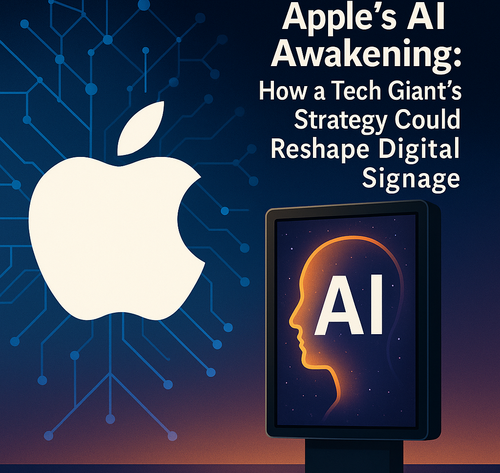 Apple's AI Awakening: How a Tech Giant's Strategy Could Reshape Digital Signage
