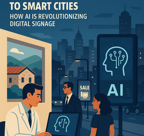 From Small-Town Clinics to Smart Cities: How AI is Revolutionizing Digital Signage