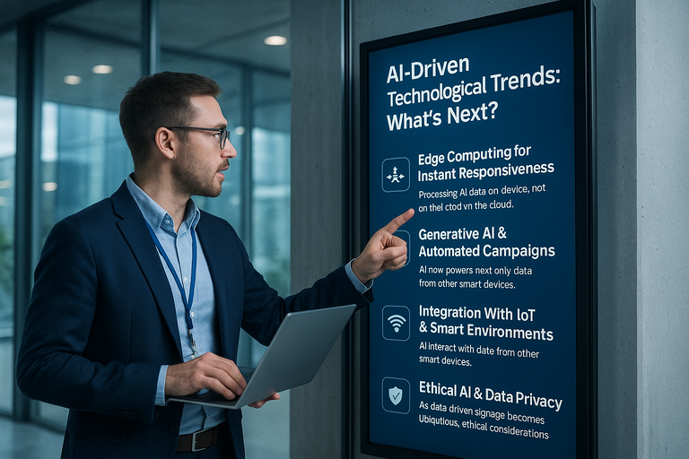 Future directions such as edge AI, IoT, and conversational interfaces.