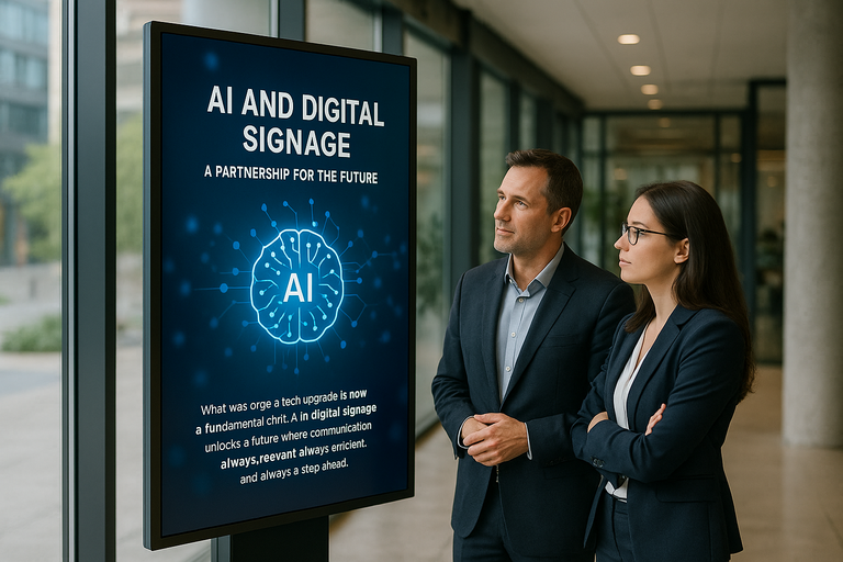 Future of AI-powered outdoor digital signage