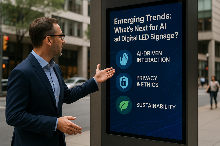 Emerging Trends in AI and Digital LED Signage