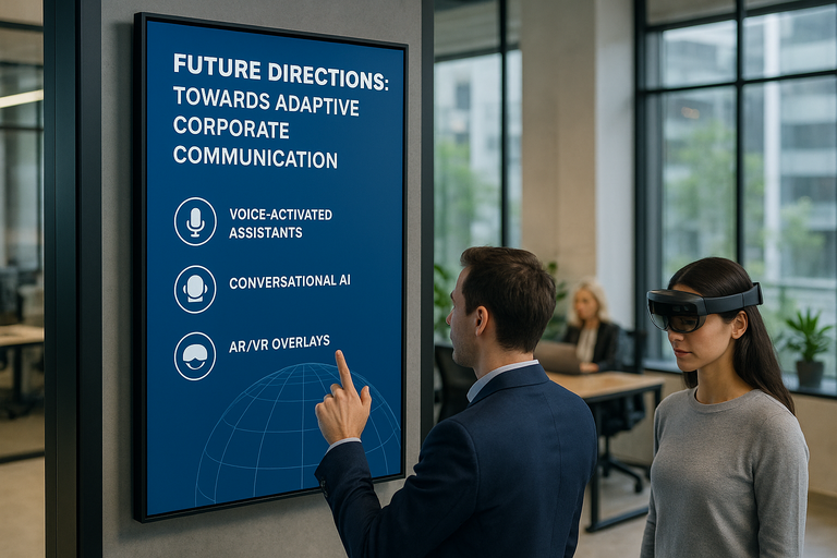 Future directions for AI workplace displays