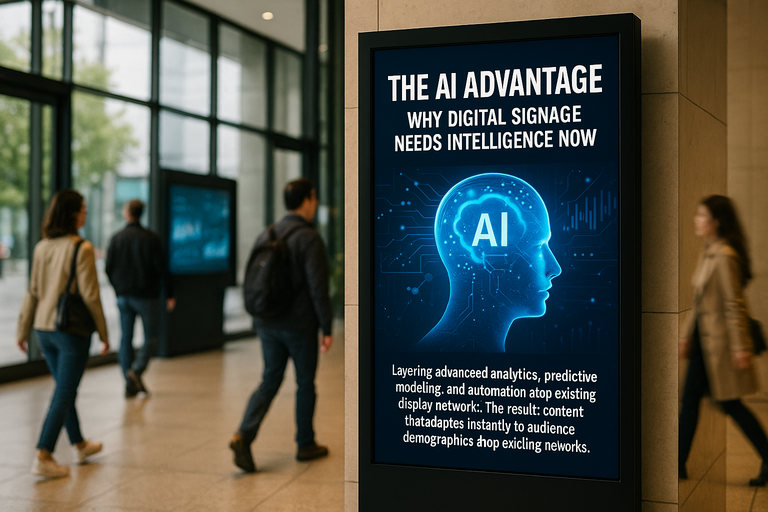 Smart AI-powered digital signage transforming engagement