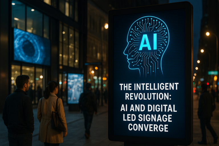 AI and Digital LED Signage Converge