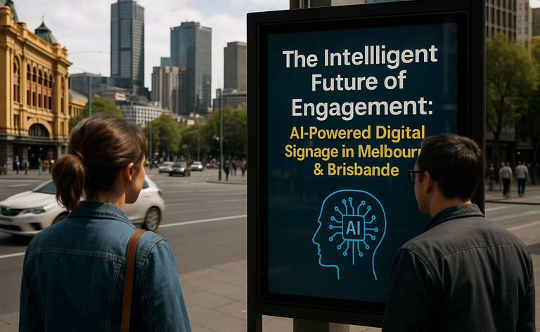 The Intelligent Future of Engagement: AI-Powered Digital Signage in Melbourne & Brisbane