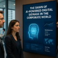 Corporate Digital Signage: AI-Powered Workplace Displays