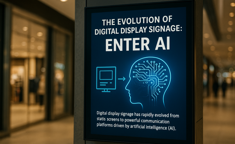 Smarter Screens, Smarter Engagement: How AI Drives the Future of Digital Display Signage