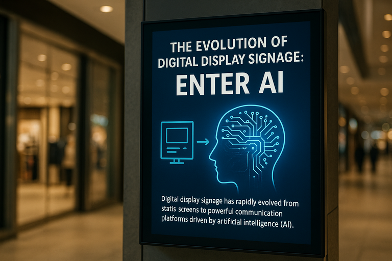 Smarter Screens, Smarter Engagement: How AI Drives the Future of Digital Display Signage