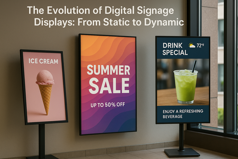 Revolutionizing Retail and Beyond: The Power of AI-Enhanced Digital Signage Displays