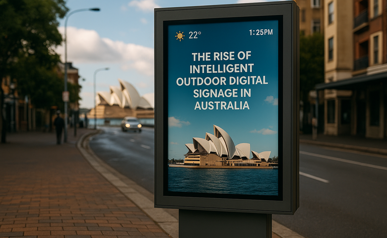 AI-Powered Outdoor Digital Signage in Australia: Finding the Best Service Near You