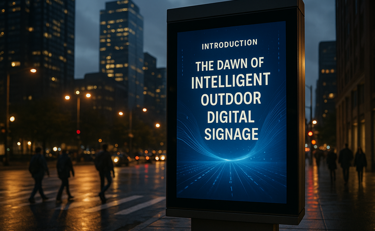 The AI Revolution in Outdoor Digital Signage: Unleashing Smart Engagement in Every Environment