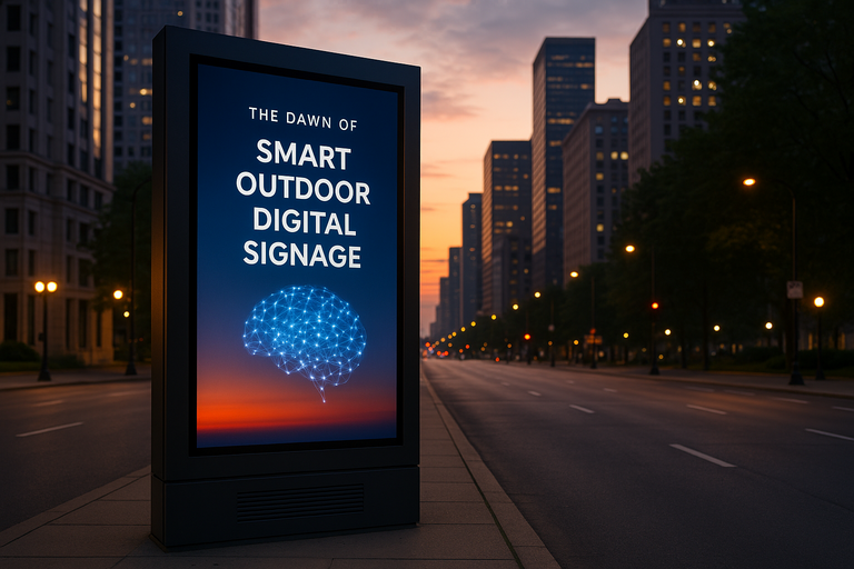The AI Frontier in Outdoor Digital Signage: How Smart Displays Transform Engagement, Strategy, and Urban Spaces