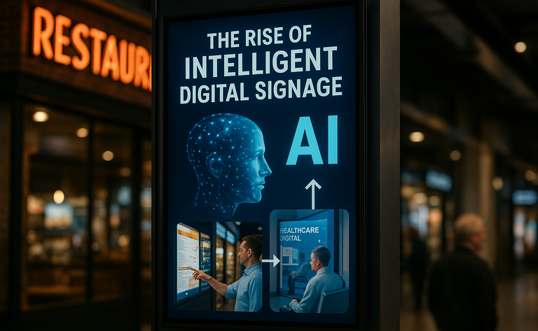 AI-Powered Digital Signage: Revolutionizing Restaurant and Healthcare Experiences