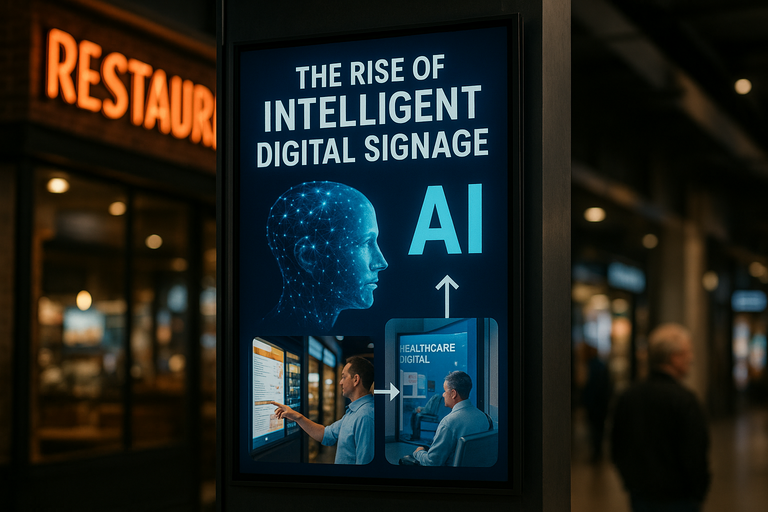 AI-Powered Digital Signage: Revolutionizing Restaurant and Healthcare Experiences
