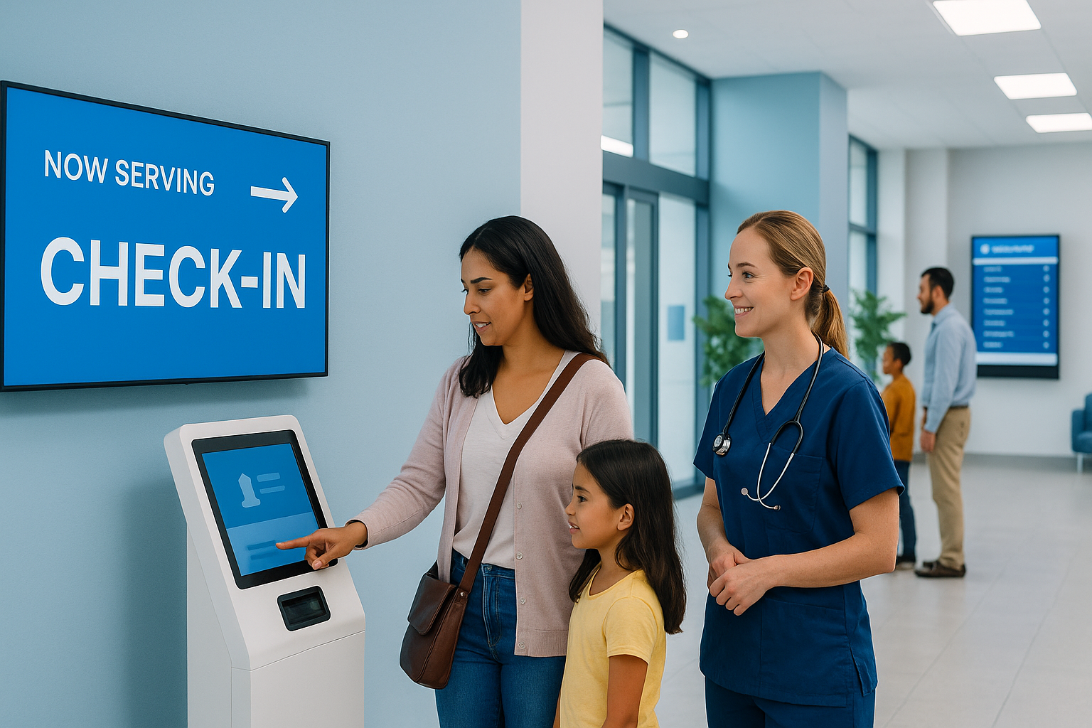 Interactive wayfinding and digital directory signage in healthcare