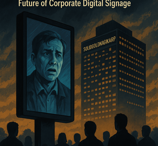 AI as Allegory: What a Horror Film Reveals About the Future of Corporate Digital Signage