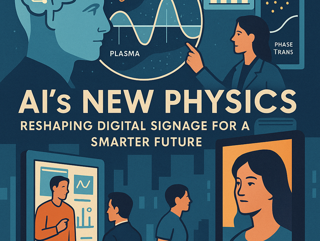 AI's New Physics: Reshaping Digital Signage for a Smarter Future