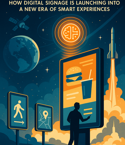 AI's Gravitational Pull: How Digital Signage is Launching into a New Era of Smart Experiences