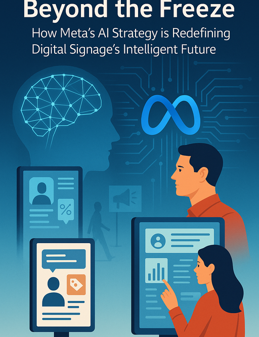 Beyond the Freeze: How Meta's AI Strategy is Redefining Digital Signage's Intelligent Future
