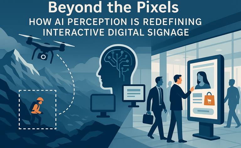 Beyond the Pixels: How AI Perception is Redefining Interactive Digital Signage