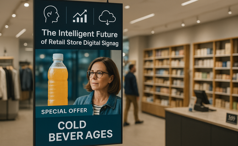 AI Meets Retail Store Digital Signage: Shaping the Smart Retail Experience