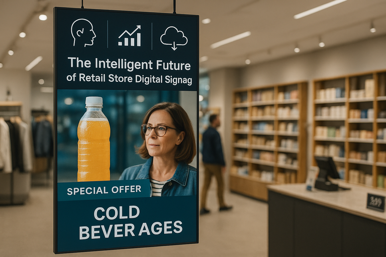 AI Meets Retail Store Digital Signage: Shaping the Smart Retail Experience