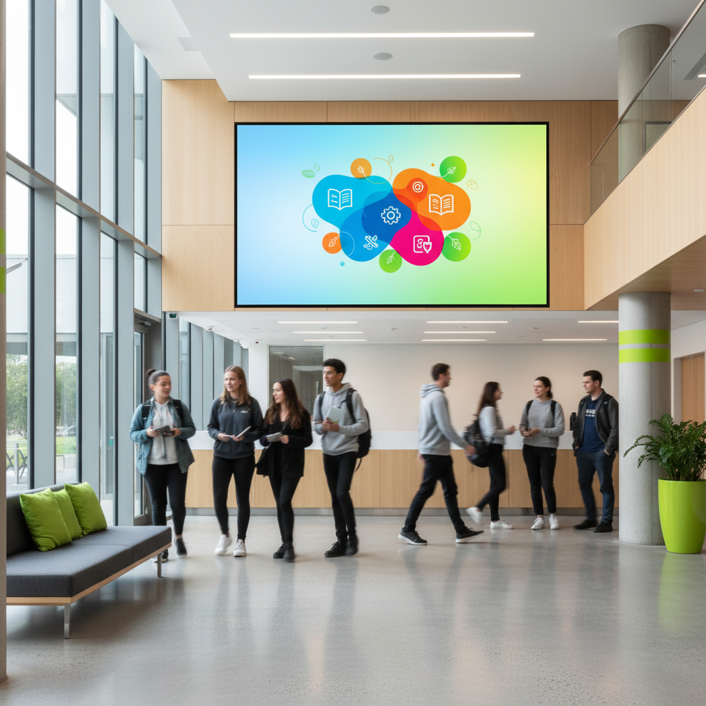 Education digital signage Australia